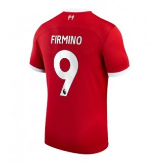 Matchtröjor Fotboll Liverpool Hemmatröja Herr 2023-24 Kortärmad Roberto FIRMINO 9